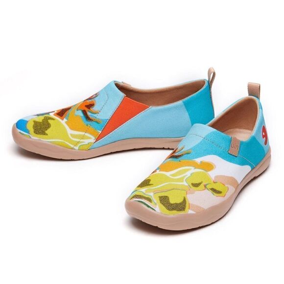 UIN x National Gallery Collaboration Slip On Art Travel Shoes- ballet dancers - Picture 1 of 12